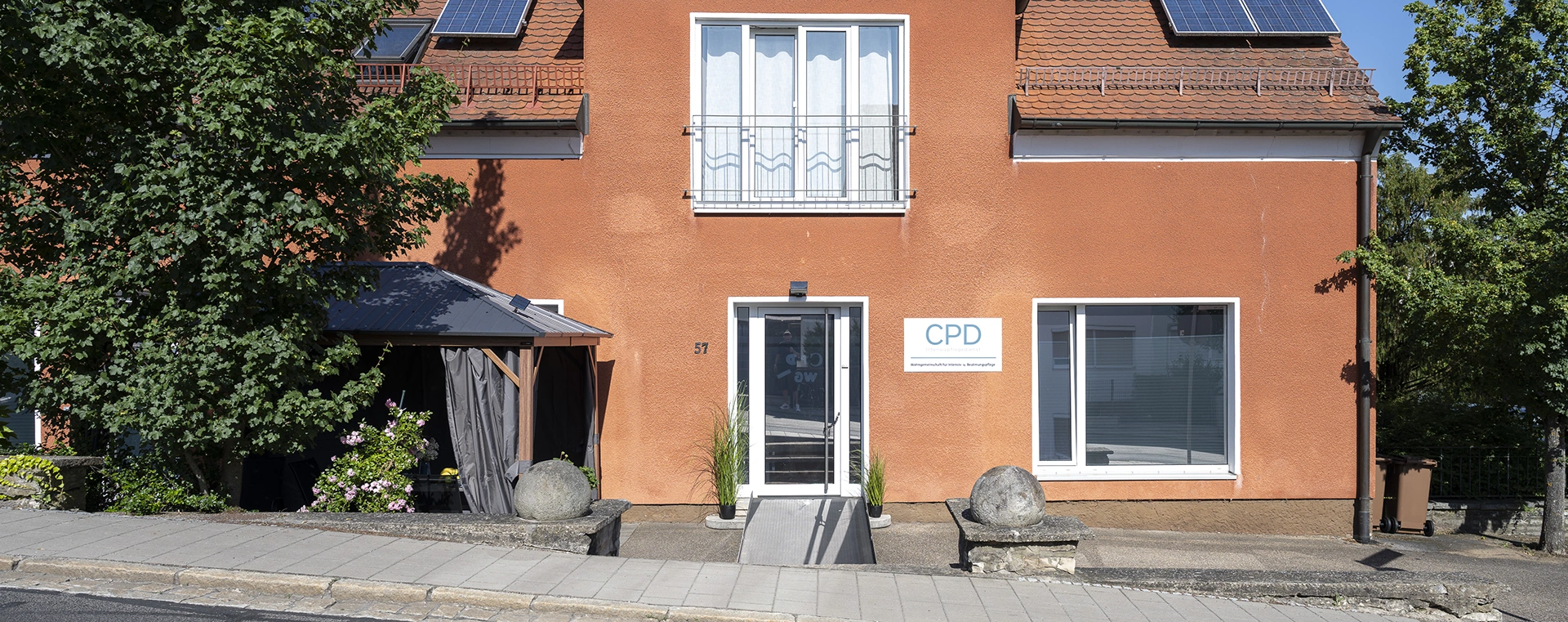 Außenansicht der WG Neumarkt