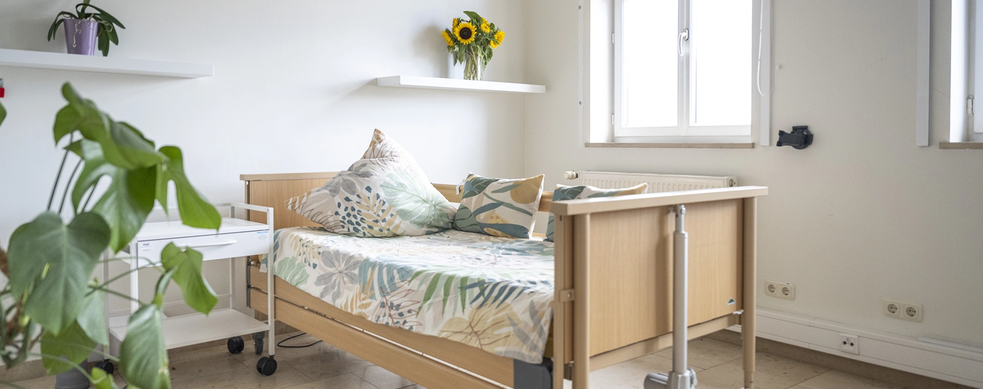 Ein Zimmer der WG Manching