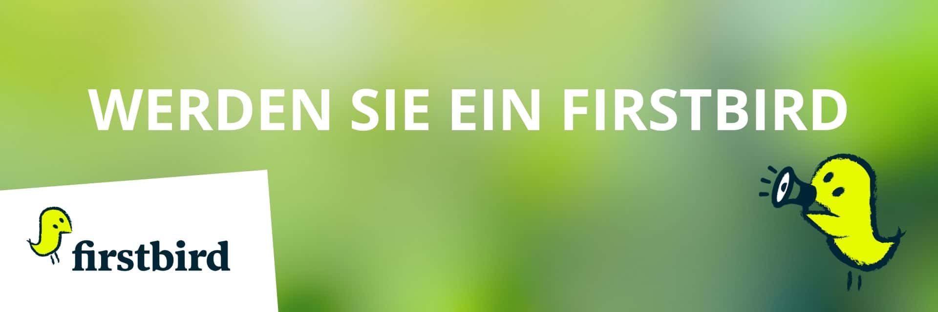 Titelbild firstbird